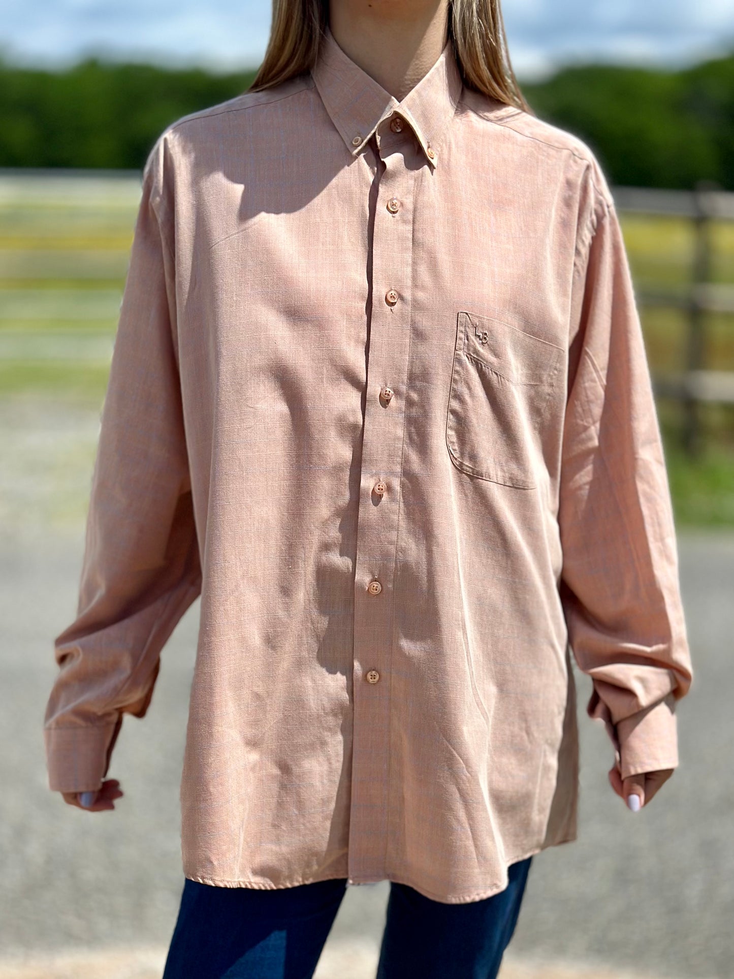 Chemise " Trame d'automne" - T.XL