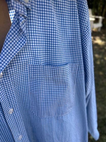 Chemise motif vichy