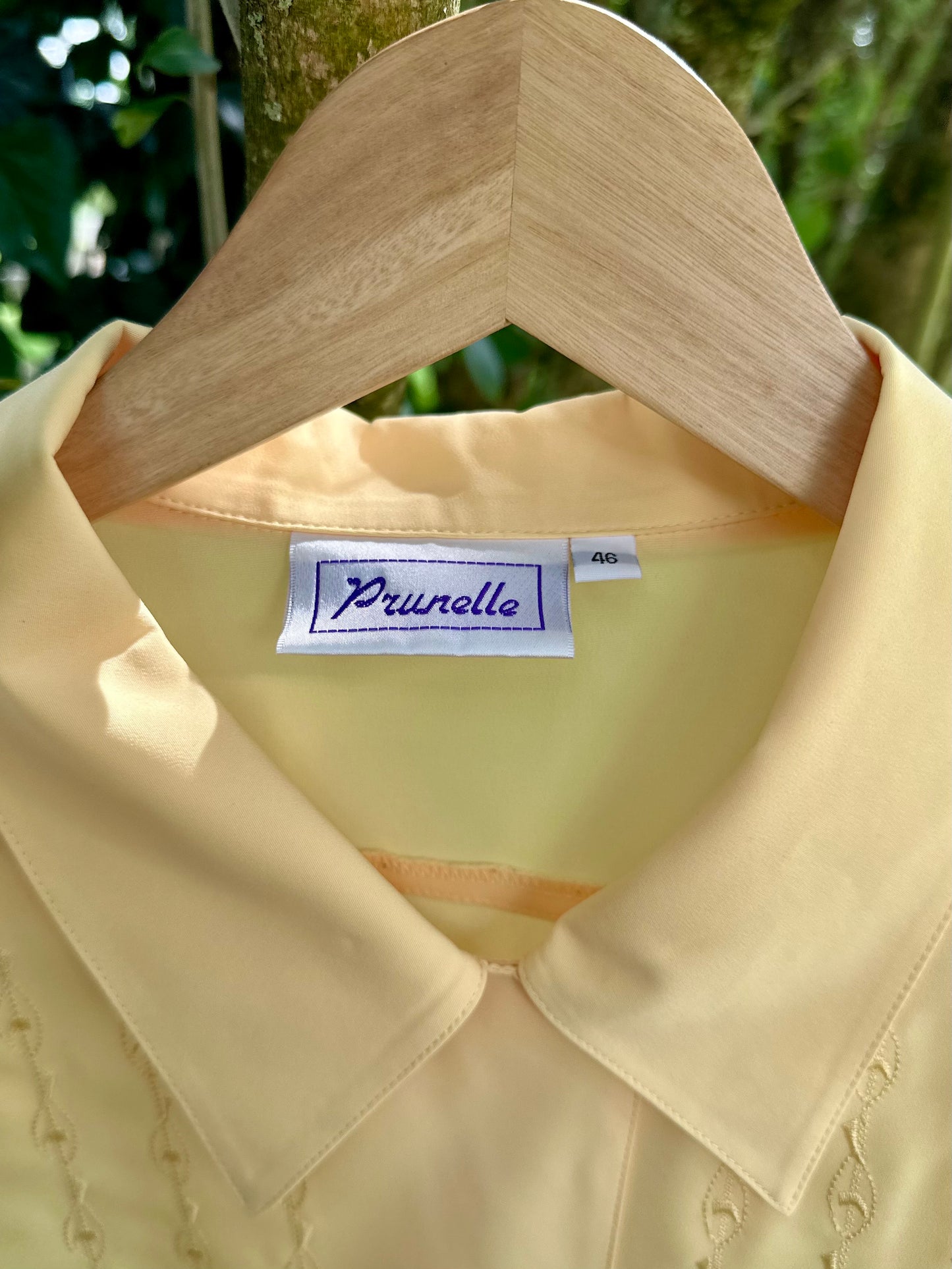 Chemise "Poussière de soleil" - Prunelle - T.46