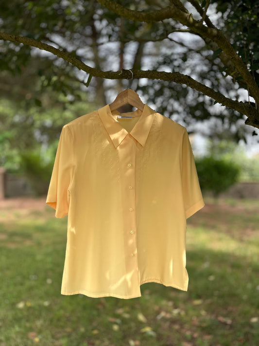 Chemise "Poussière de soleil" - Prunelle - T.46