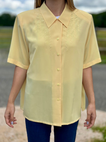 Chemise "Poussière de soleil" - Prunelle - T.46
