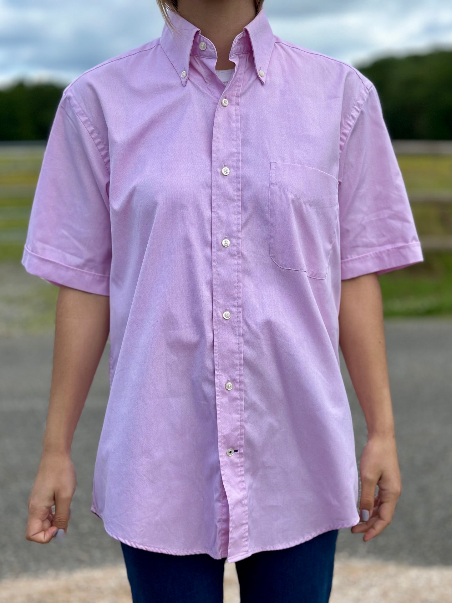 Chemise rose unie - Arrow - T.38