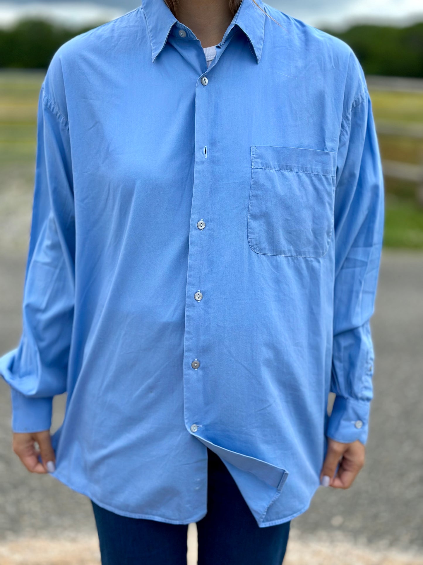 Chemise bleu ciel - T.L