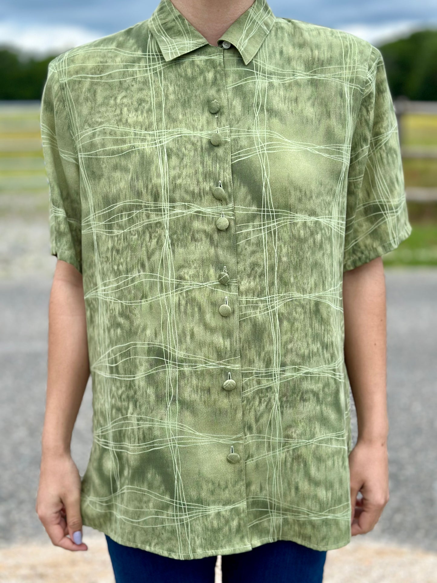Chemise à l'ombre des feuillages - T.46