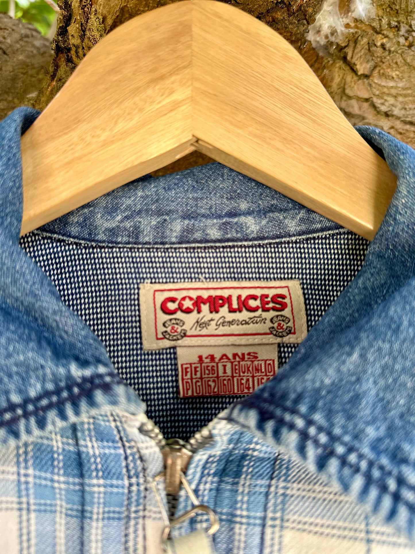 Chemise vintage complices - T. 14ans