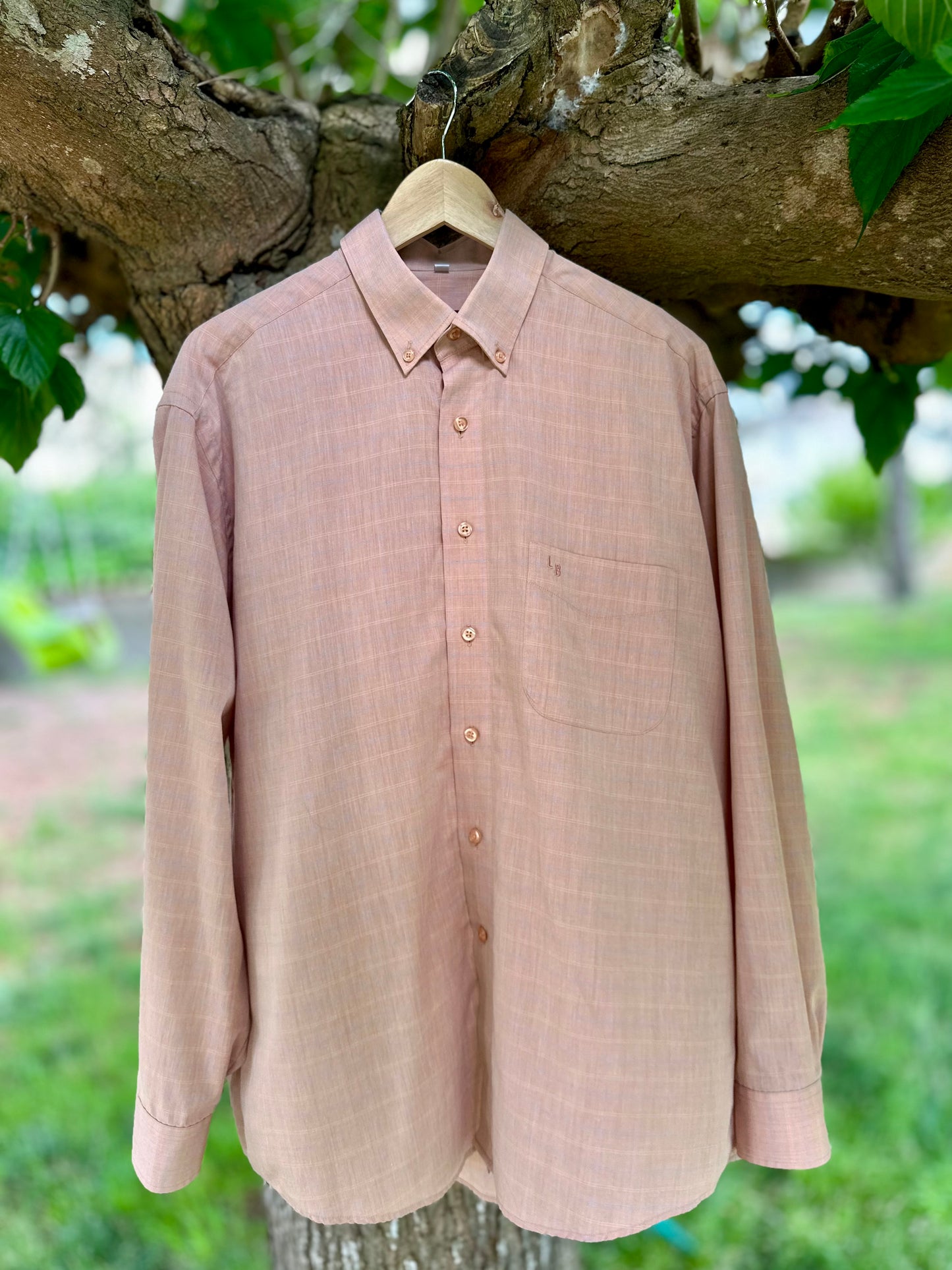 Chemise " Trame d'automne" - T.XL
