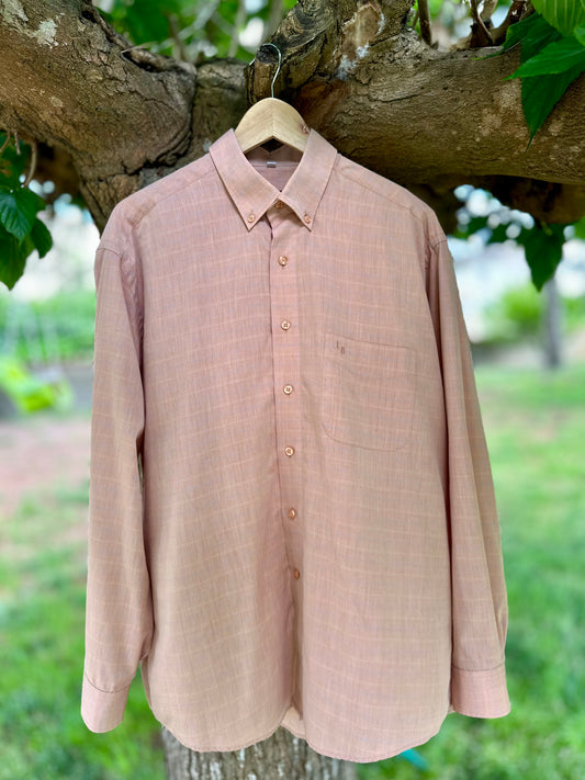 Chemise " Trame d'automne" - T.XL