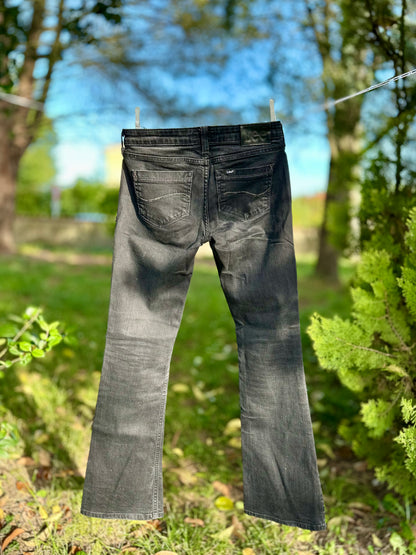 Jean noir flore Lee - W27 L33 ( 36FR )